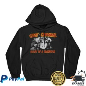 Ozzy Osbourne Merch Store Diary Of A Madman Hoodie