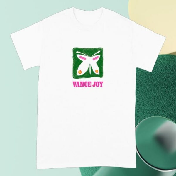 The Cbp Store Merch Vance Joy Butterfly T-Shirt