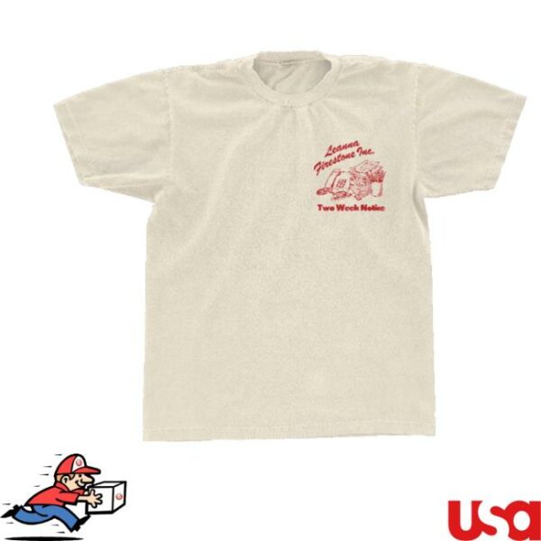 Leanna Firestone Merch Store Two Week Notice Tee