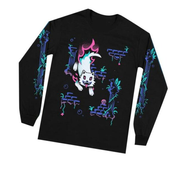 Fangamer Merch Store Animal Well Ghost Chase Long Sleeve