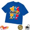 kenny Billie Eilish Store Merch Billie Repeat Blue T Shirtv