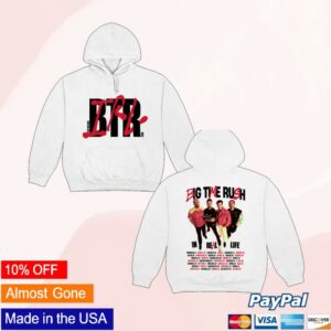 Big Time Rush Merch Store Btr In Real Life Worldwide 2025 Tour Hoodie