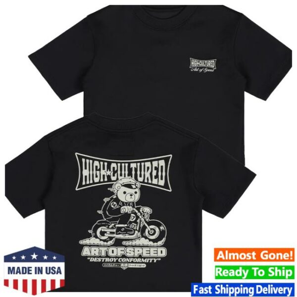 High Cultured Store Merch Hc X Art Of Speed Hiro Kids Tee