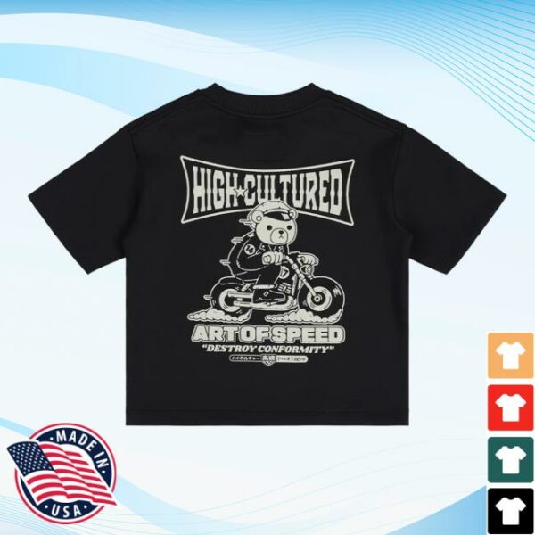 High Cultured Store Merch Hc X Art Of Speed Hiro Kids Tee