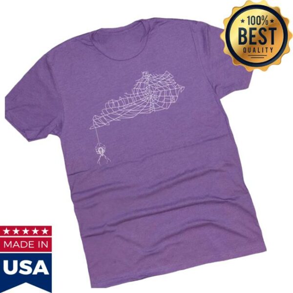 Kyforky Store Merch Spider Web Ky Shape T-Shirt