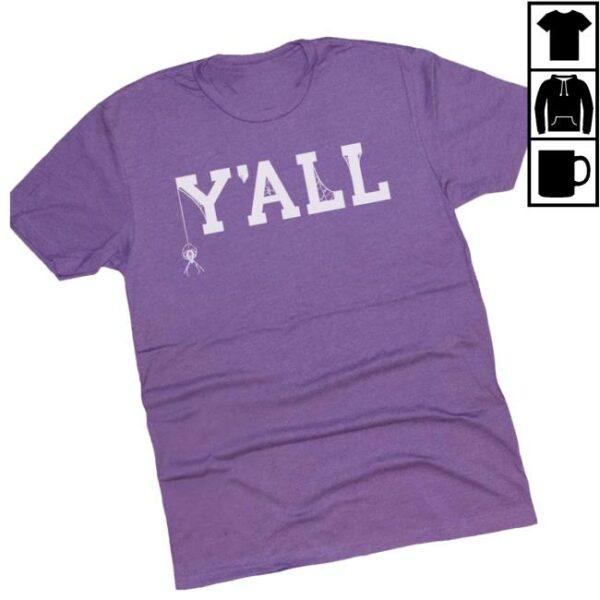 Kyforky Store Merch Spider Web Y’all T-Shirt