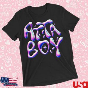 Attaboy Online Store Merch Blob Black Tee