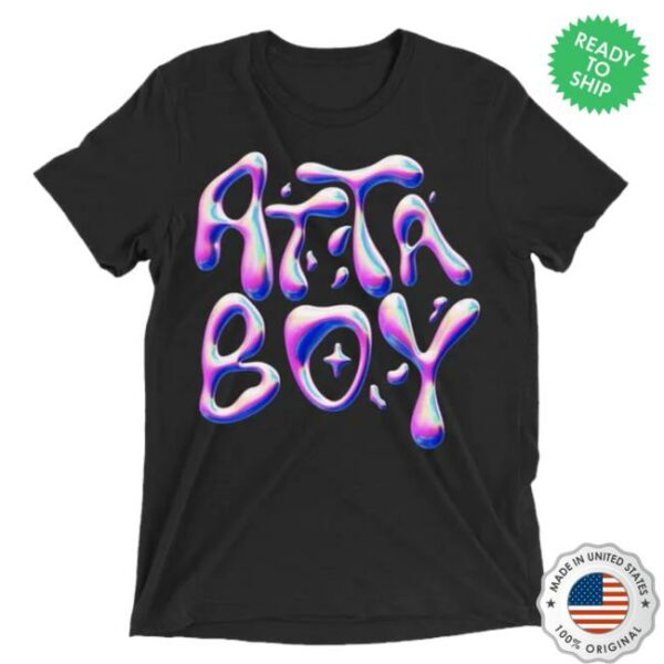 Attaboy Online Store Merch Blob Black Tee