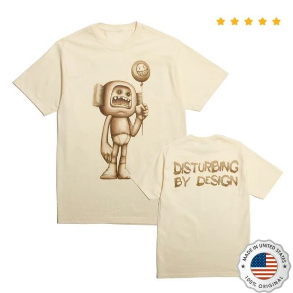 The Boys Merch Store Brush Head Existential Balloon Tee