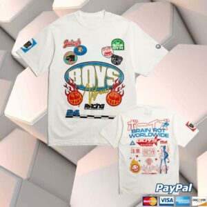 The Boys Merch Store Nitrous Patches Tee