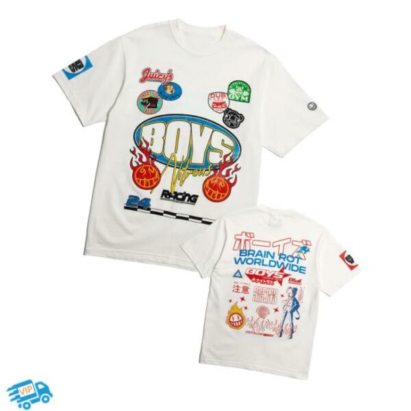 The Boys Merch Store Nitrous Patches Tee