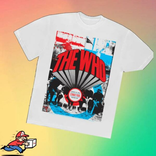 The Who Merch Store Boston Ma 2025 T-Shirt