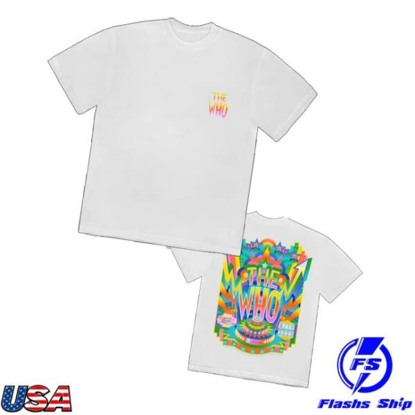 The Who Merch Store Newark Nj 2025 T-Shirt