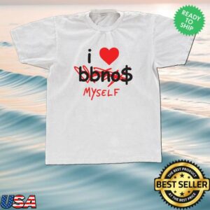 Bbno$ Merch Store I Heart Myself Tee