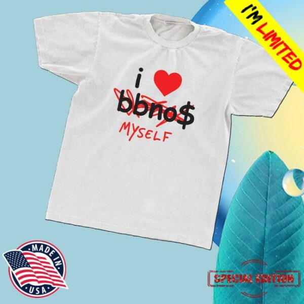 Bbno$ Merch Store I Heart Myself Tee