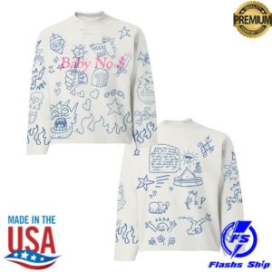 Bbnomerch Store Allover Print Crewneck Limited Edition