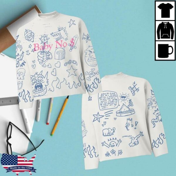 Bbnomerch Store Allover Print Crewneck Limited Edition