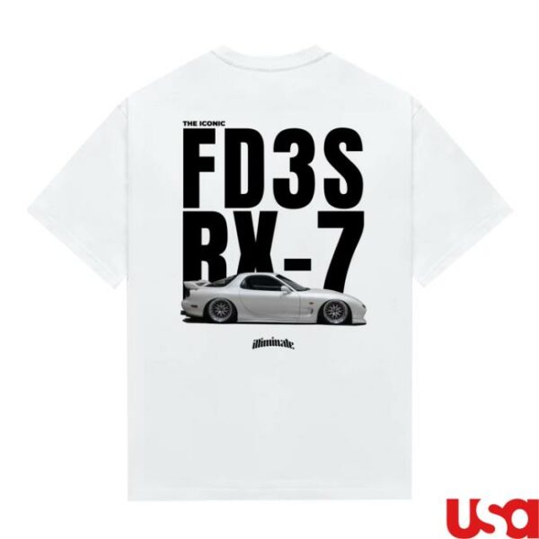 Illiminate Merch Store Iconic Rx7 Tee