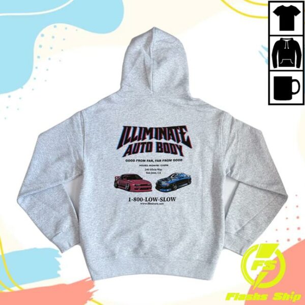 Illiminate Merch Store Illiminate Auto Body Hoodie