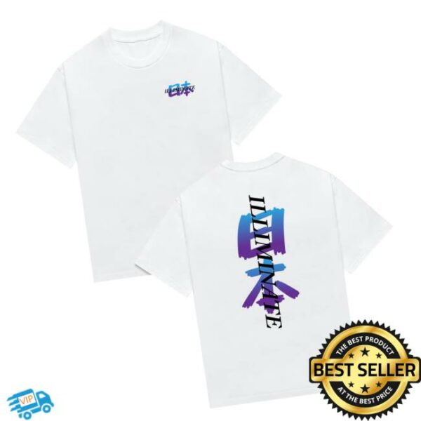 Illiminate Merch Store White Japan Tee