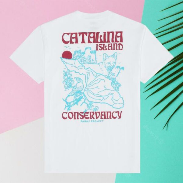 Parks Project Merch Store Catalina Island Puff Print Tee