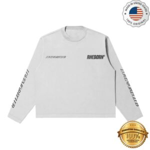 Rhebornclo Merch Store Love More Club Longsleeve White