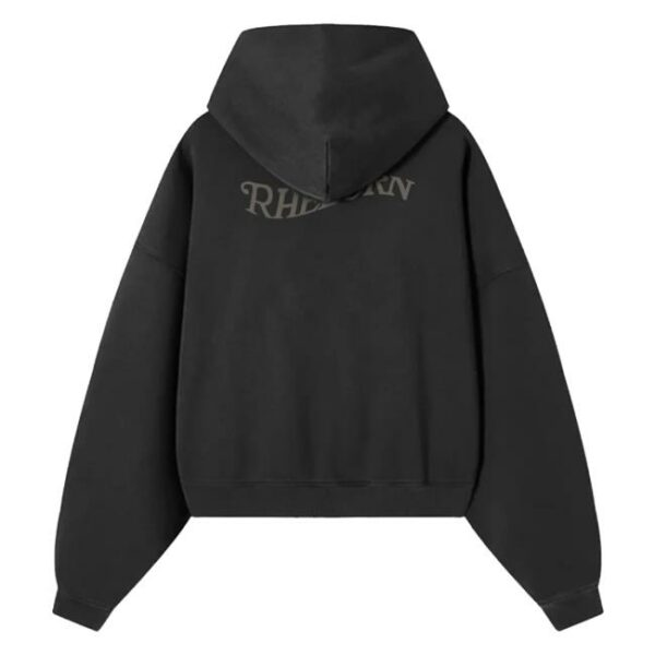 Rhebornclo Merch Store Love More Hoodie Black