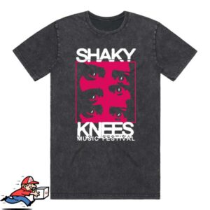 Shaky Knees Festival Merch Store Shaky Gaze Lineup Tee