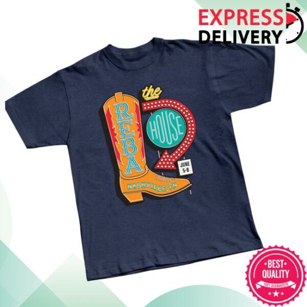 Reba Store Merch Reba’s House Boot Tee