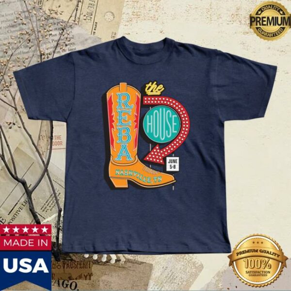 Reba Store Merch Reba’s House Boot Tee