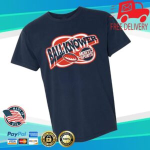 Barstoolsports Store Merch Mostly Sports Ball Knower Football Tee