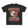 kenny bussin with the boys store merch bussin x nebraska helmet tee