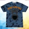 kenny insane clown posse store merch cold and dark t shirt in navy ice dye
