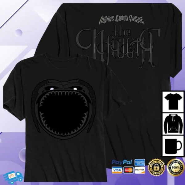 Insane Clown Posse Store Merch The Naught Album Cover In Black T-Shirt