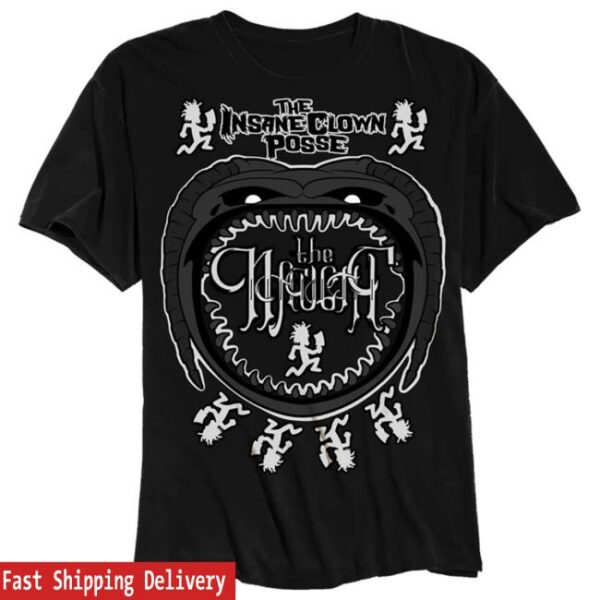 Insane Clown Posse Store Merch Hatchetman Surround Naught In Black T-Shirt
