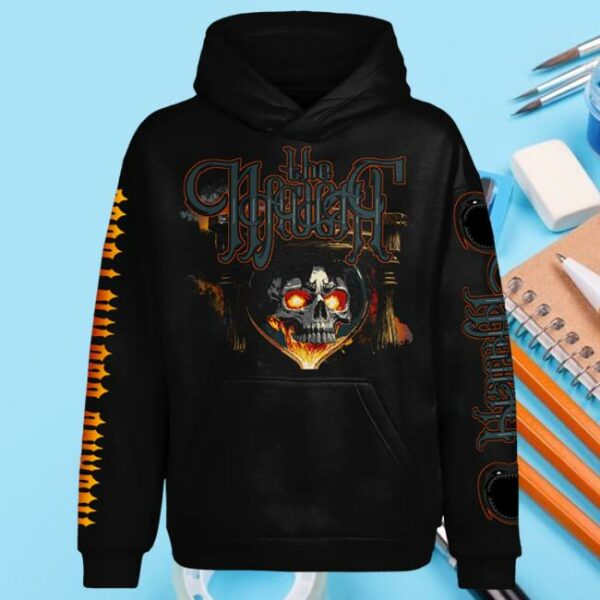 Insane Clown Posse Store Merch Hourglass Skull Pullover In Black Hoodie