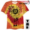 kenny insane clown posse store merch 2nd 6 jokers t shirt in orange twist dye