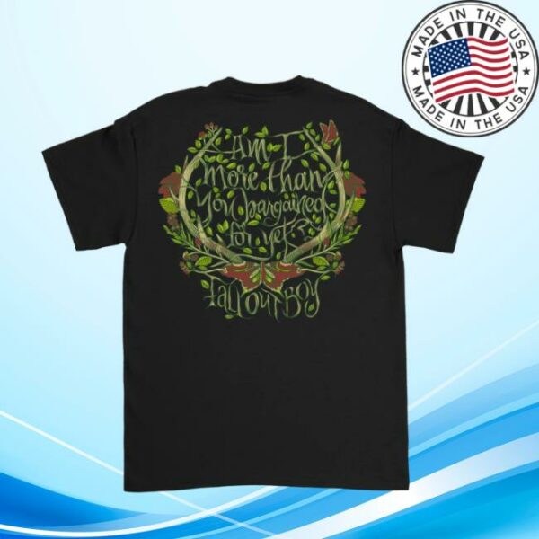 Fall Out Boy Store Merch Antler T-Shirt