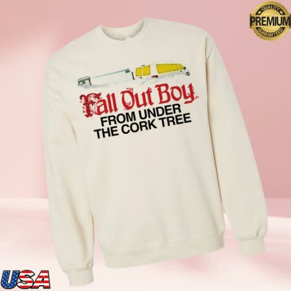 Fall Out Boy Store Merch Van Crewneck Sweatshirt