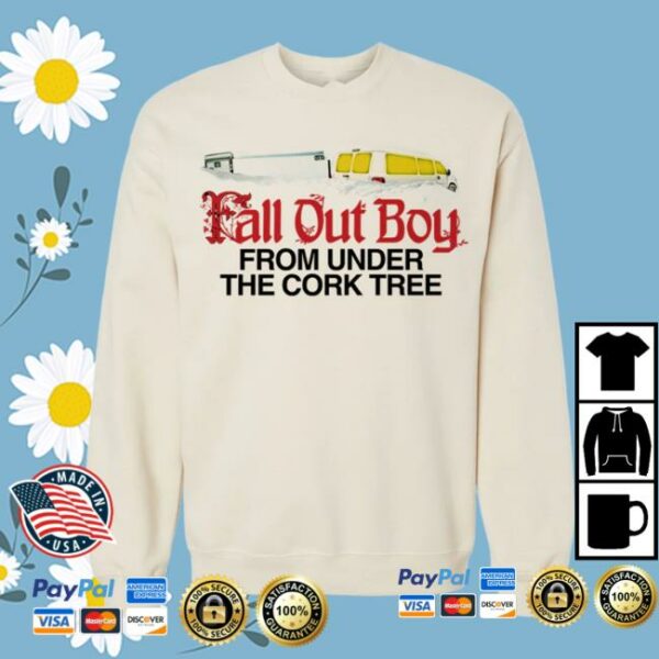 Fall Out Boy Store Merch Van Crewneck Sweatshirt