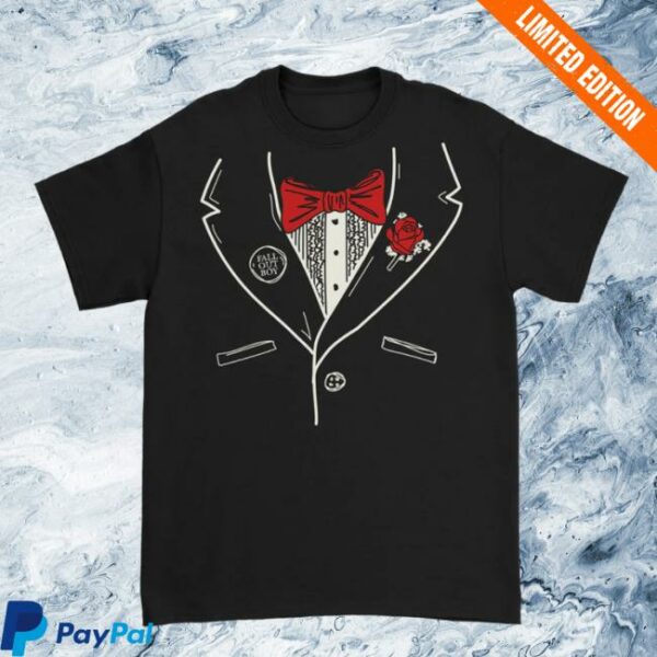 Fall Out Boy Store Merch Dance Dance Tuxedo T-Shirt
