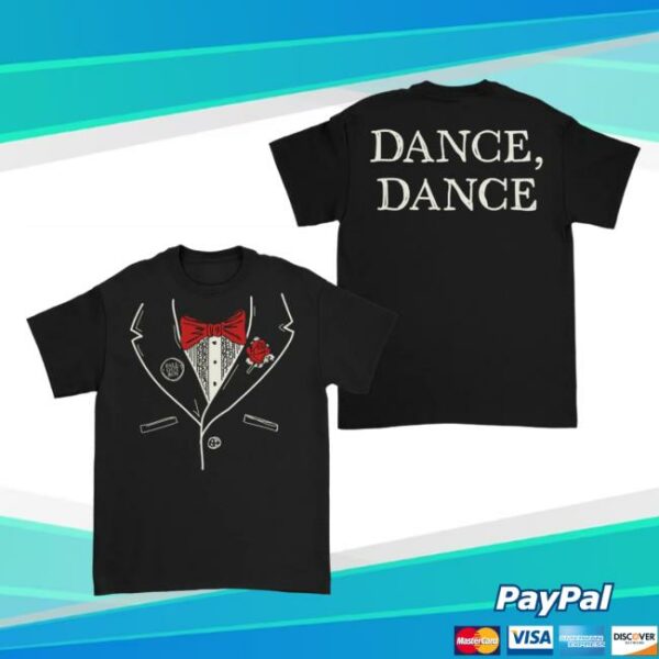 Fall Out Boy Store Merch Dance Dance Tuxedo T-Shirt