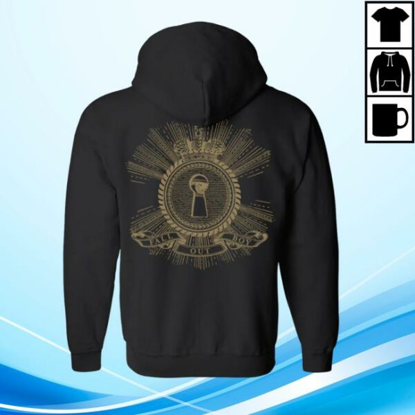 Fall Out Boy Store Merch Keyhole Zip Hoodie