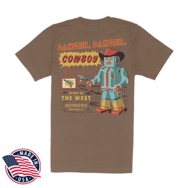 Maverick Western Wear Store Merch Sendero Danger Cowboy T-Shirt