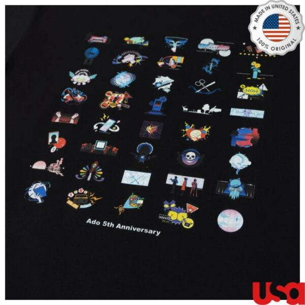 Ado Official Music Shop Store Merch Ado’s Best Adobum Graphic T-Shirt
