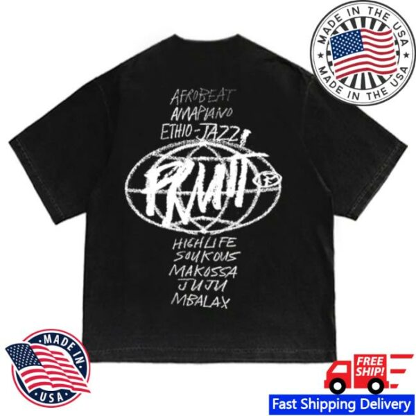 The Fruit Mkt Store Merch Afrosound Black Tee