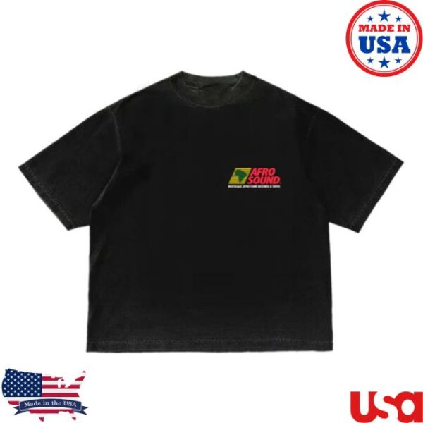The Fruit Mkt Store Merch Afrosound Black Tee