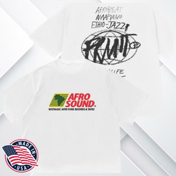 The Fruit Mkt Store Merch Afrosound White Tee