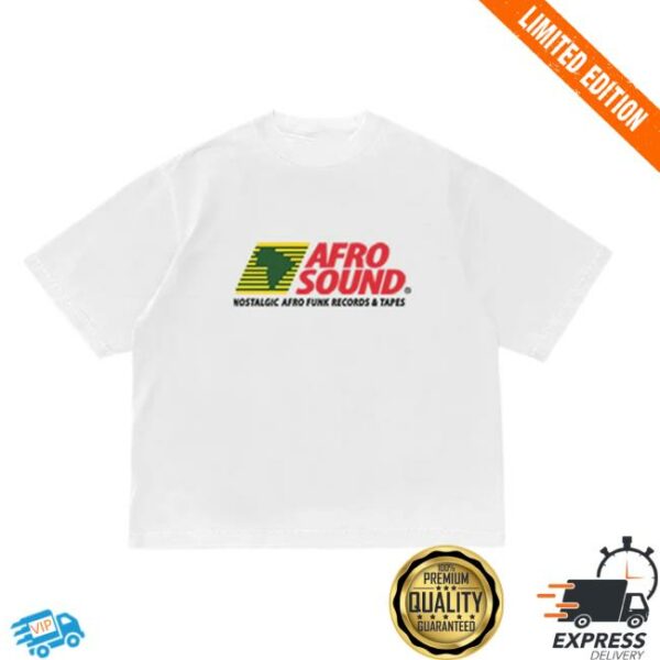 The Fruit Mkt Store Merch Afrosound White Tee