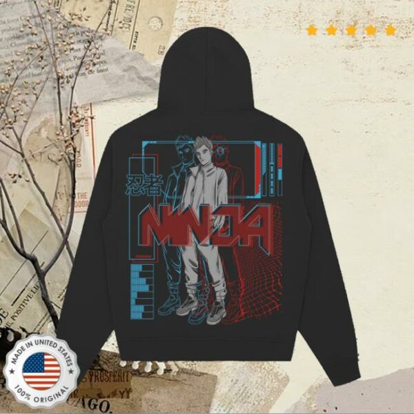 Team Ninja Store Merch Anime ’25 Black Hoodie